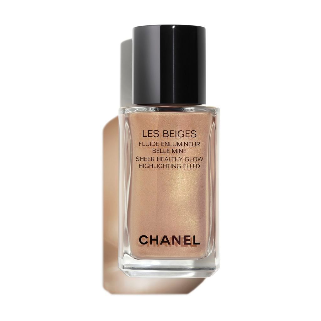 CHANEL Les Beiges Healthy Glow Sheer Highlighting Fluid for Face and Body, Sunkissed 1