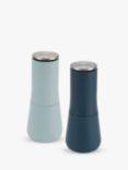 Joseph Joseph Editions Milltop No Spill Salt & Pepper Mills, Set of 2, Blue