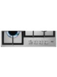 AEG 6000 HGB64200SM 60cm Gas Hob, Stainless Steel