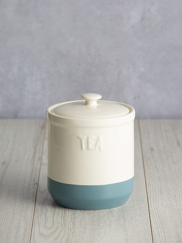 Mason Cash Stoneware Tea Jar, Cornflour Blue
