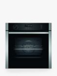Neff N50 B2ACH7HH0B Built In Electric Self Cleaning Single Oven, Stainless Steel