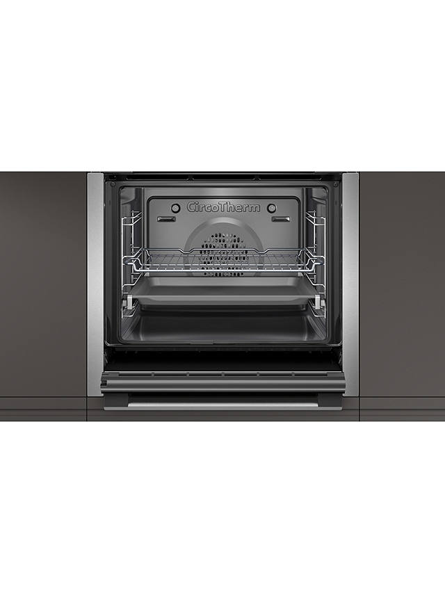Buy Neff N50 Slide and Hide B6ACH7HH0B Built In Electric Self Cleaning Single Oven, Stainless Steel Online at johnlewis.com