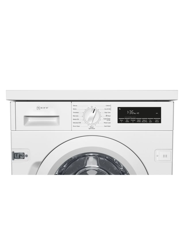 Neff integrated washing deals machine john lewis