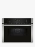 Neff N50 C1AMG84N0B Built In Electric Compact Oven with Microwave, Stainless Steel