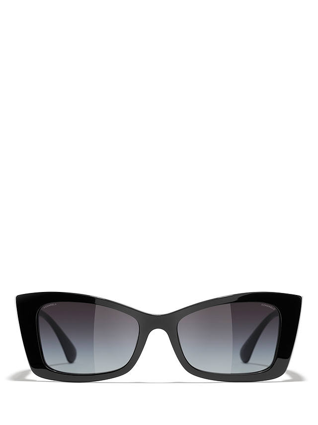 CHANEL Irregular Sunglasses CH5430 Black/Grey Gradient