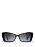 CHANEL Irregular Sunglasses CH5430 Black/Grey Gradient