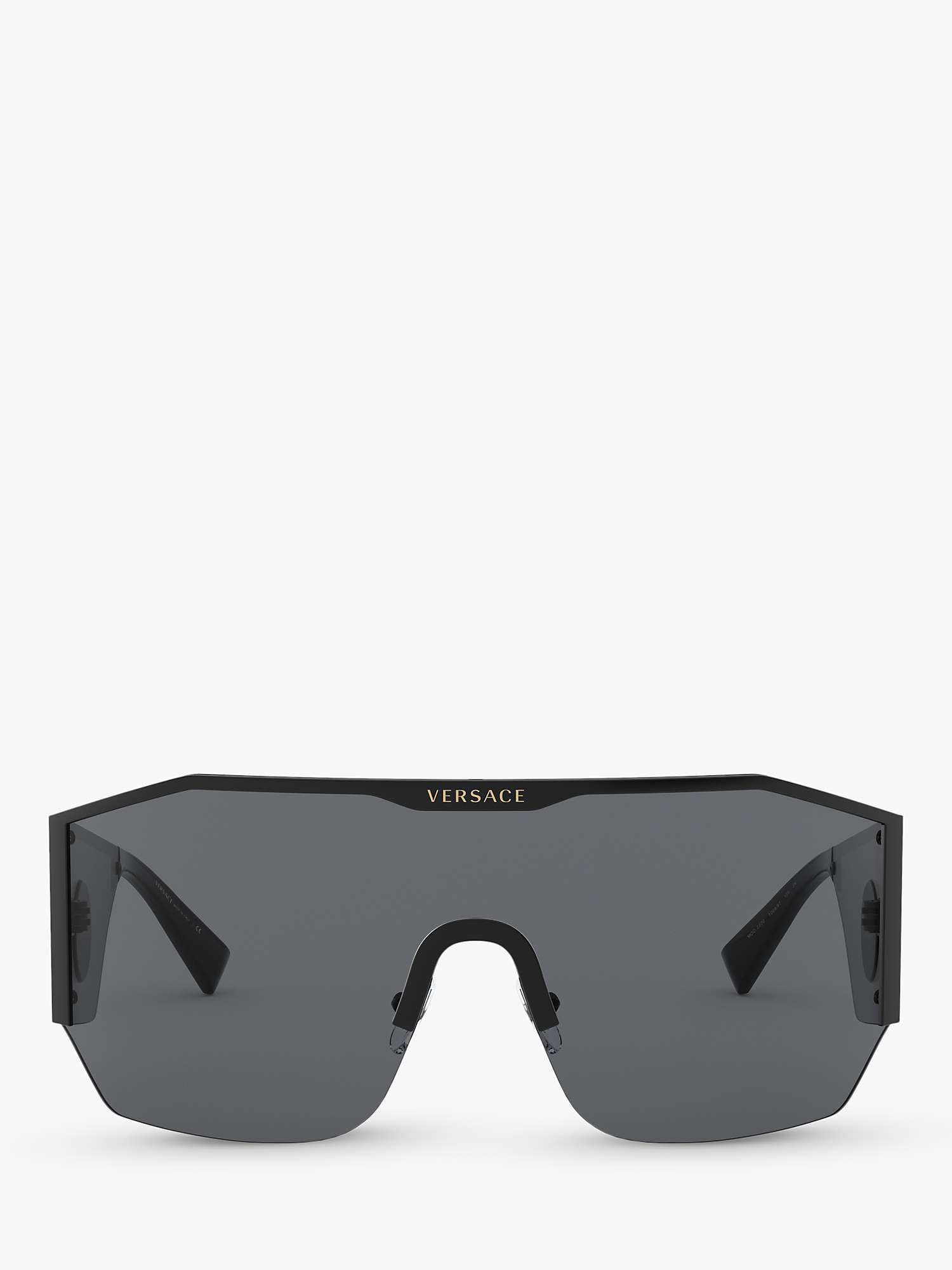 Buy Versace VE2220 Men's Irregular Sunglasses Online at johnlewis.com