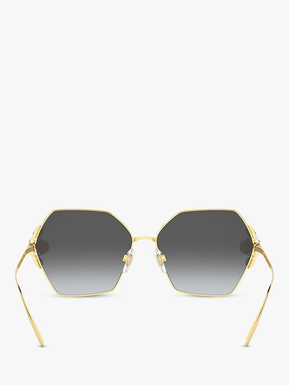 Buy Dolce & Gabbana DG2253H Women's Butterfly Sunglasses, Gold/Black Gradient Online at johnlewis.com