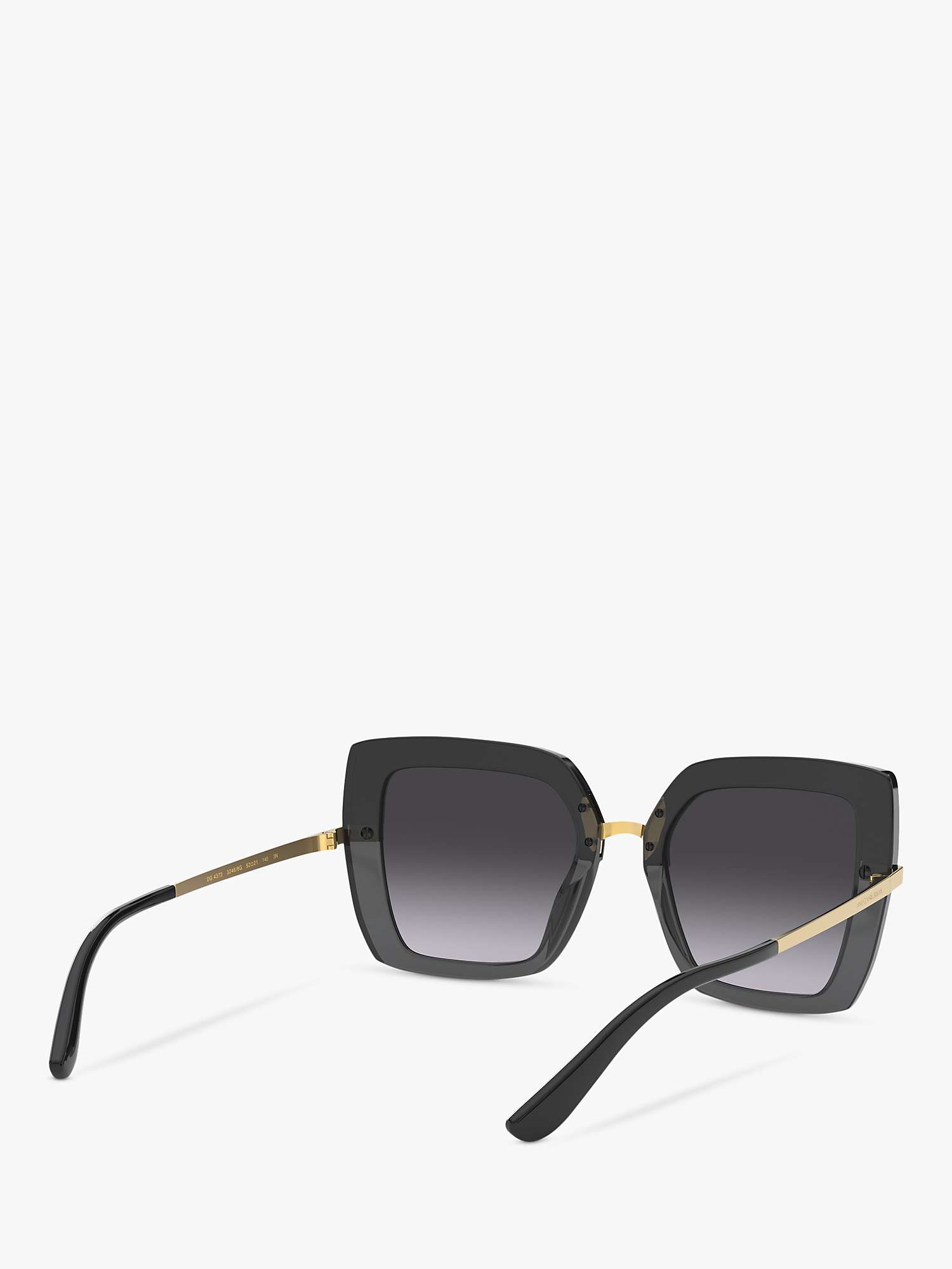 Buy Dolce & Gabbana DG4373 Women's Square Sunglasses Online at johnlewis.com