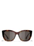 CHANEL Irregular Sunglasses CH5429 Dark Havana/Black