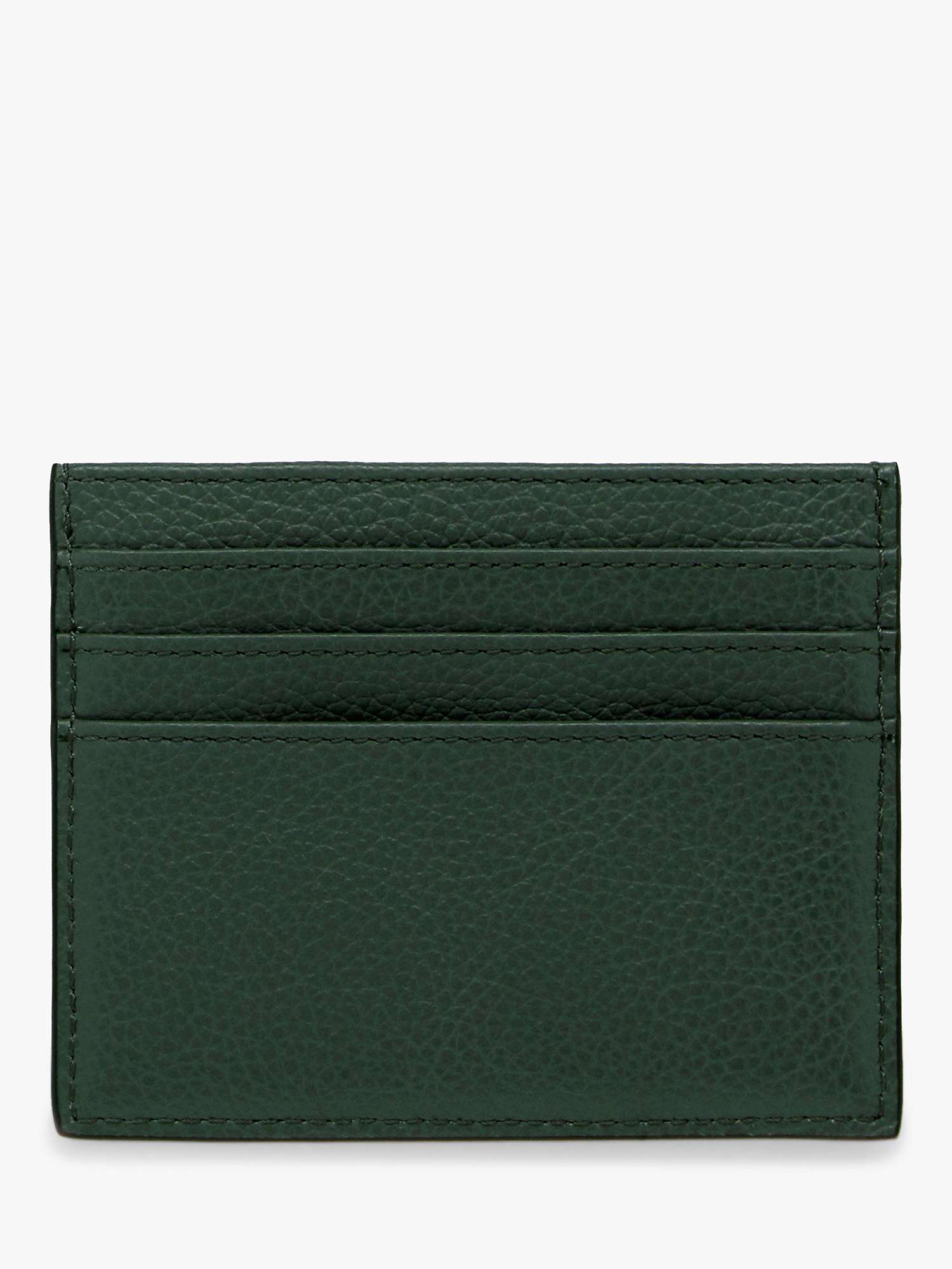 Buy Mulberry Small Classic Grain Leather Zipped Credit Card Slip Online at johnlewis.com