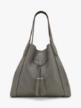 Mulberry Millie Heavy Grain Leather Tote Bag, Charcoal