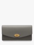 Mulberry Darley Small Classic Grain Leather Wallet, Charcoal