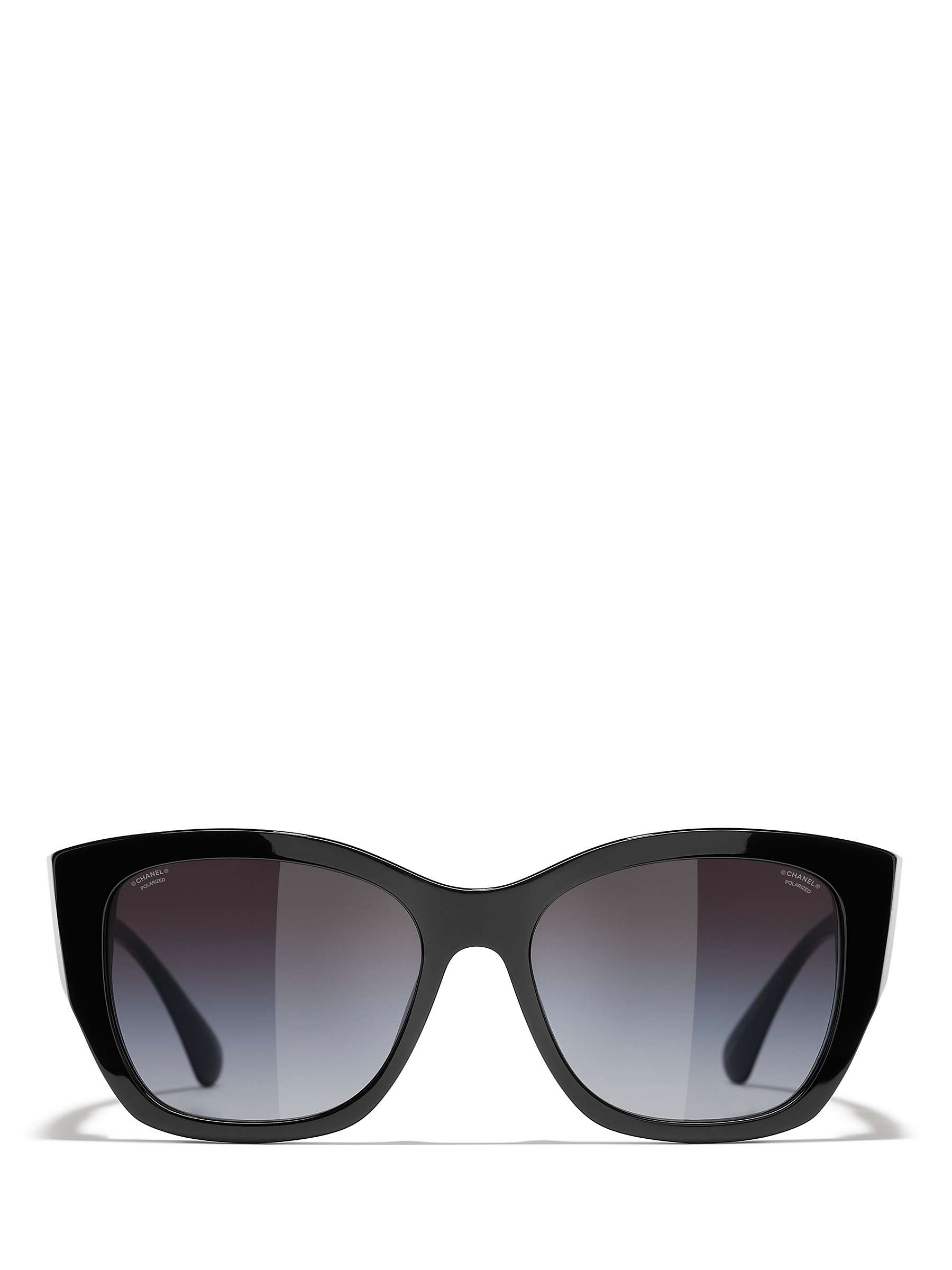 Chanel 5429 Sunglasses (Black/Grey - Butterfly - Women)