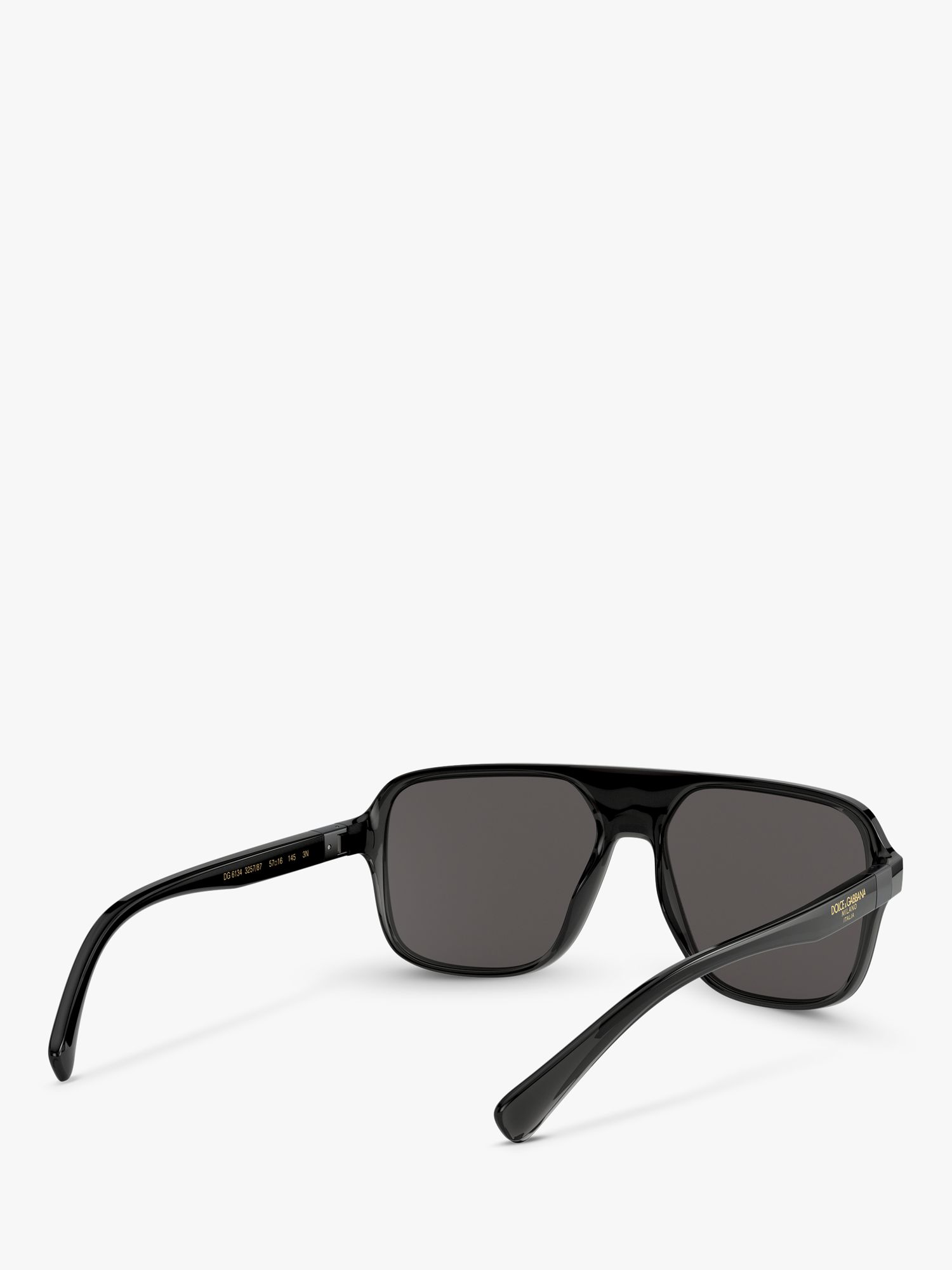 Buy Dolce & Gabbana DG6134 Men's Square Sunglasses Online at johnlewis.com