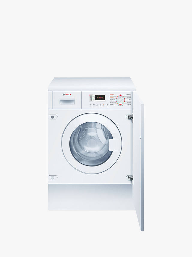 Buy Bosch Serie 4 WKD28352GB Integrated Washer Dryer, 7kg/4kg Load, 1400rpm Spin, White Online at johnlewis.com