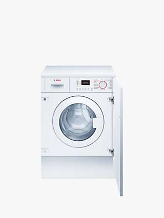 Bosch Serie 4 WKD28352GB Integrated Washer Dryer, 7kg/4kg Load, 1400rpm Spin, White