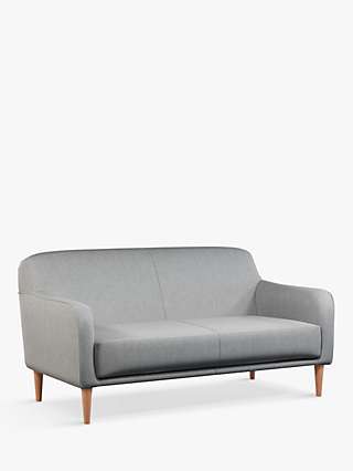 John Lewis & Partners Compact Small 2 Seater Sofa, Light Leg