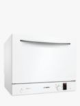 Bosch Serie 4 SKS62E32EU Freestanding Compact Dishwasher, White