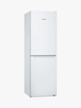 Bosch Series 2 KGN34NWEAG Freestanding 50/50 Fridge Freezer, White