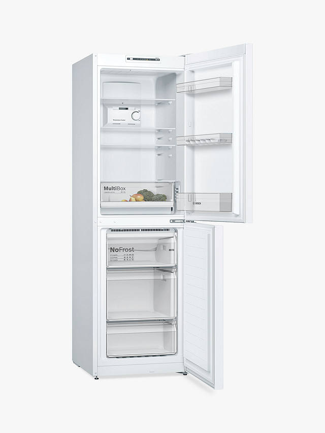 Buy Bosch Serie 2 KGN34NWEAG Freestanding 50/50 Fridge Freezer, White Online at johnlewis.com