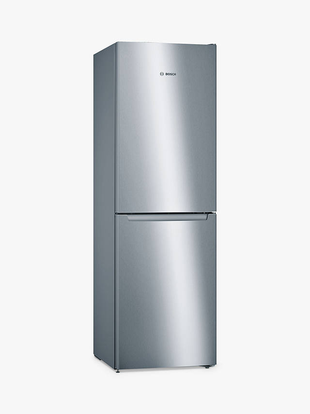 Buy Bosch Serie 2 KGN34NLEAG Freestanding 50/50 Fridge Freezer, Stainless Steel Online at johnlewis.com