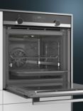 Siemens iQ500 HB578G5S6B Built In Electric Self Cleaning Single Oven, Stainless Steel