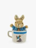 Peter Rabbit Mug and Soft Toy Set