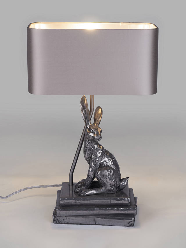 David Hunt Hare Table Lamp Pewter, Rabbit Table Lamp Next