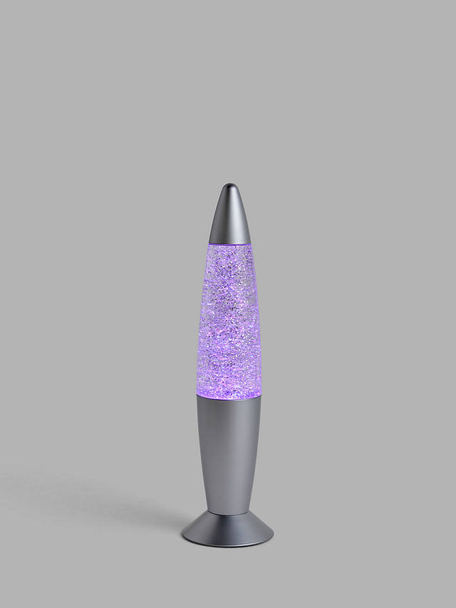 Little Home At John Lewis Glitter Led, Colour Changing Table Lamp