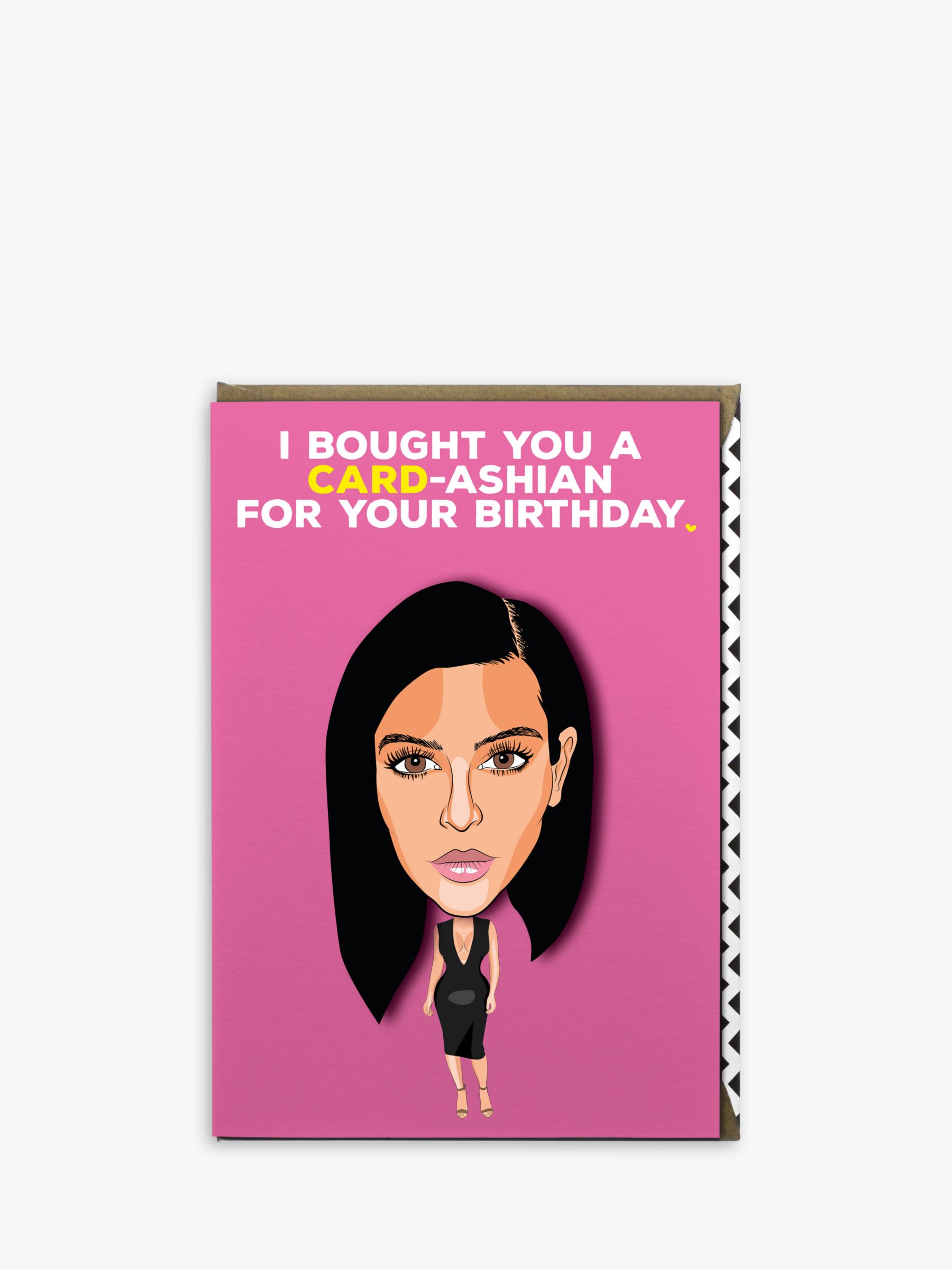 Tache Crafts Kim Kardashian Birthday Card review