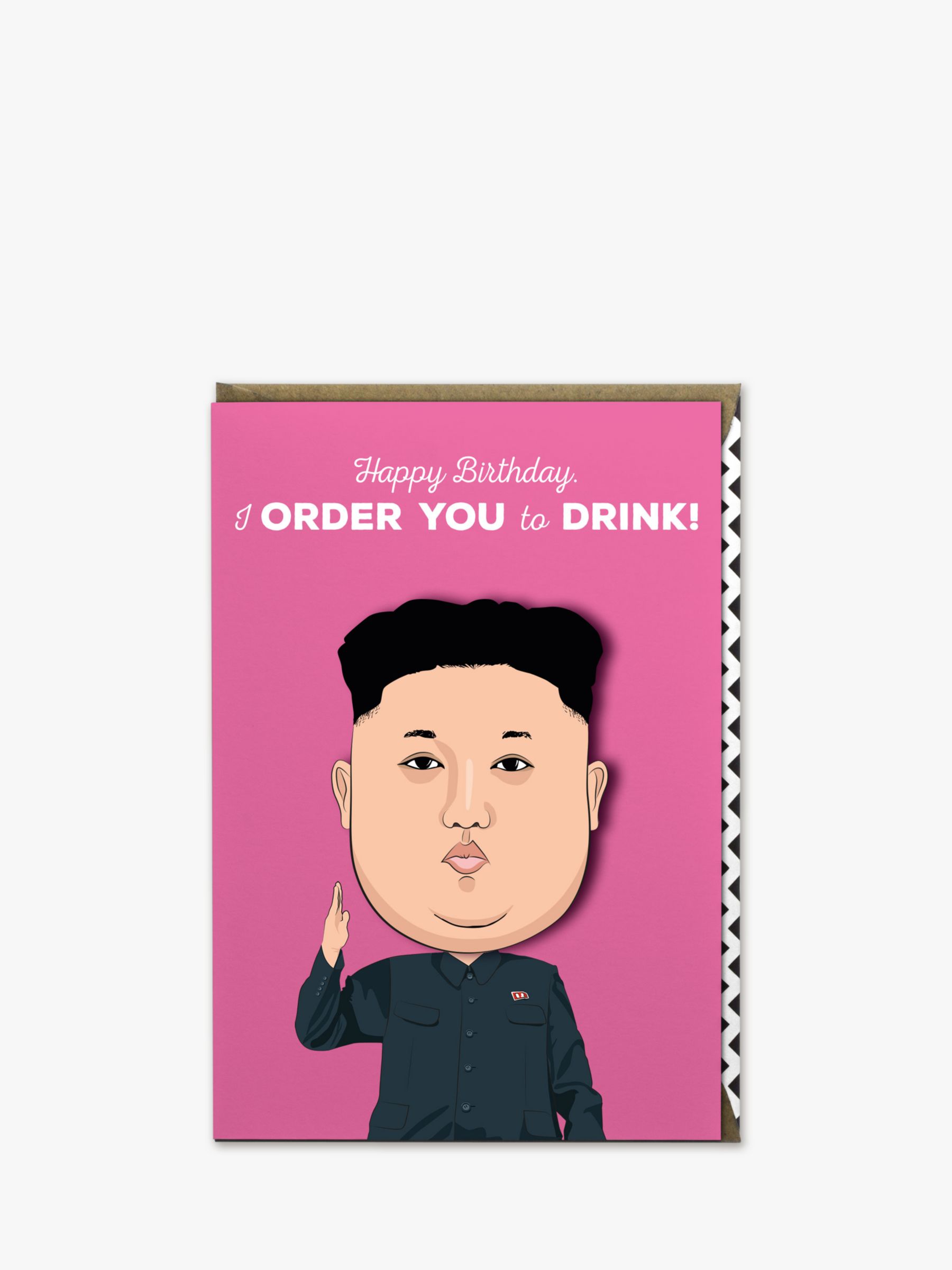 Tache Crafts Kim Jong-un Birthday Card review