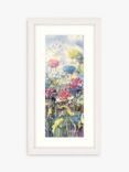 Catherine Stephenson - Floral 1 Framed Print & Mount, 43.5 x 23.5cm, Blue/Multi