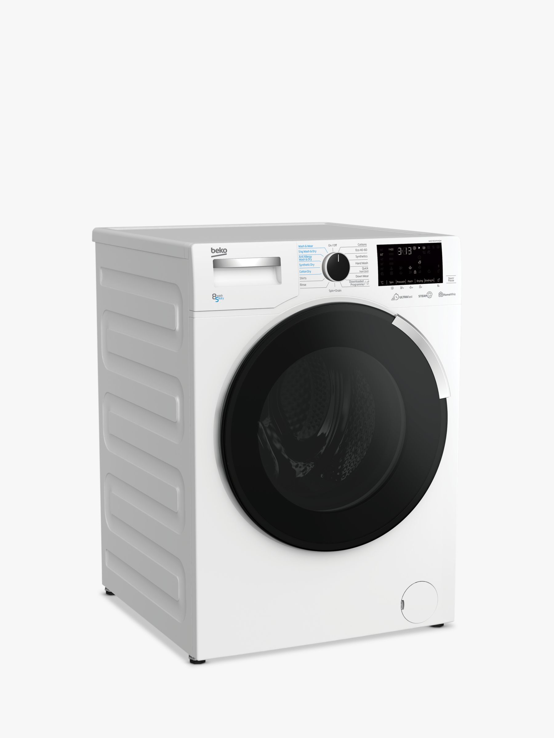 Beko Wdey854p44qw Freestanding Washer Dryer 8kg Wash5kg Dry Load A 