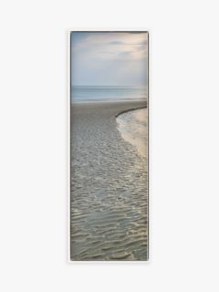Mike Shepherd - Shimmering Light Seascape Triptych Framed Canvas, Set ...
