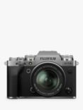Fujifilm X-T4 Compact System Camera with XF 18-55mm IS Lens, 4K Ultra HD, 26.1MP, Wi-Fi, Bluetooth, OLED EVF, 3” LCD Touch Screen