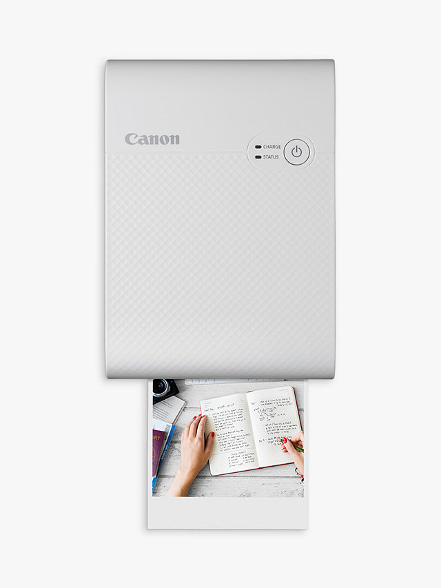 Canon SELPHY Square QX10 Mobile Photo Printer, White