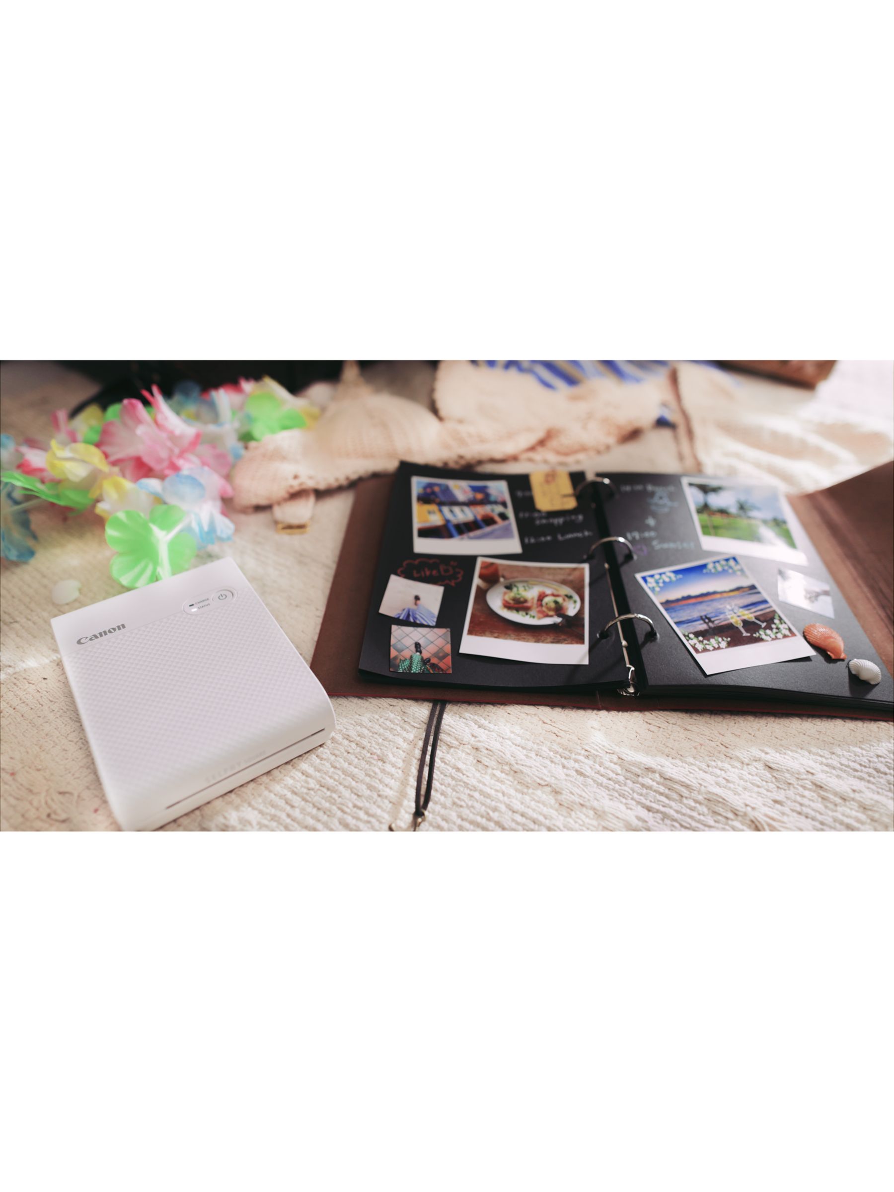 Canon Imprimante photo SELPHY Square QX10 + kit papier XS-2