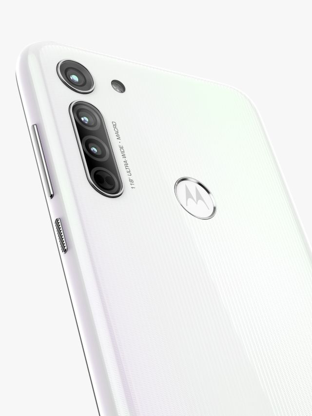 モトローラ Moto G8 シムフリー ホワイト 新品-