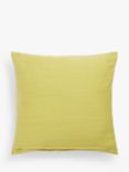 John Lewis Cow Parsley Cushion, Yellow