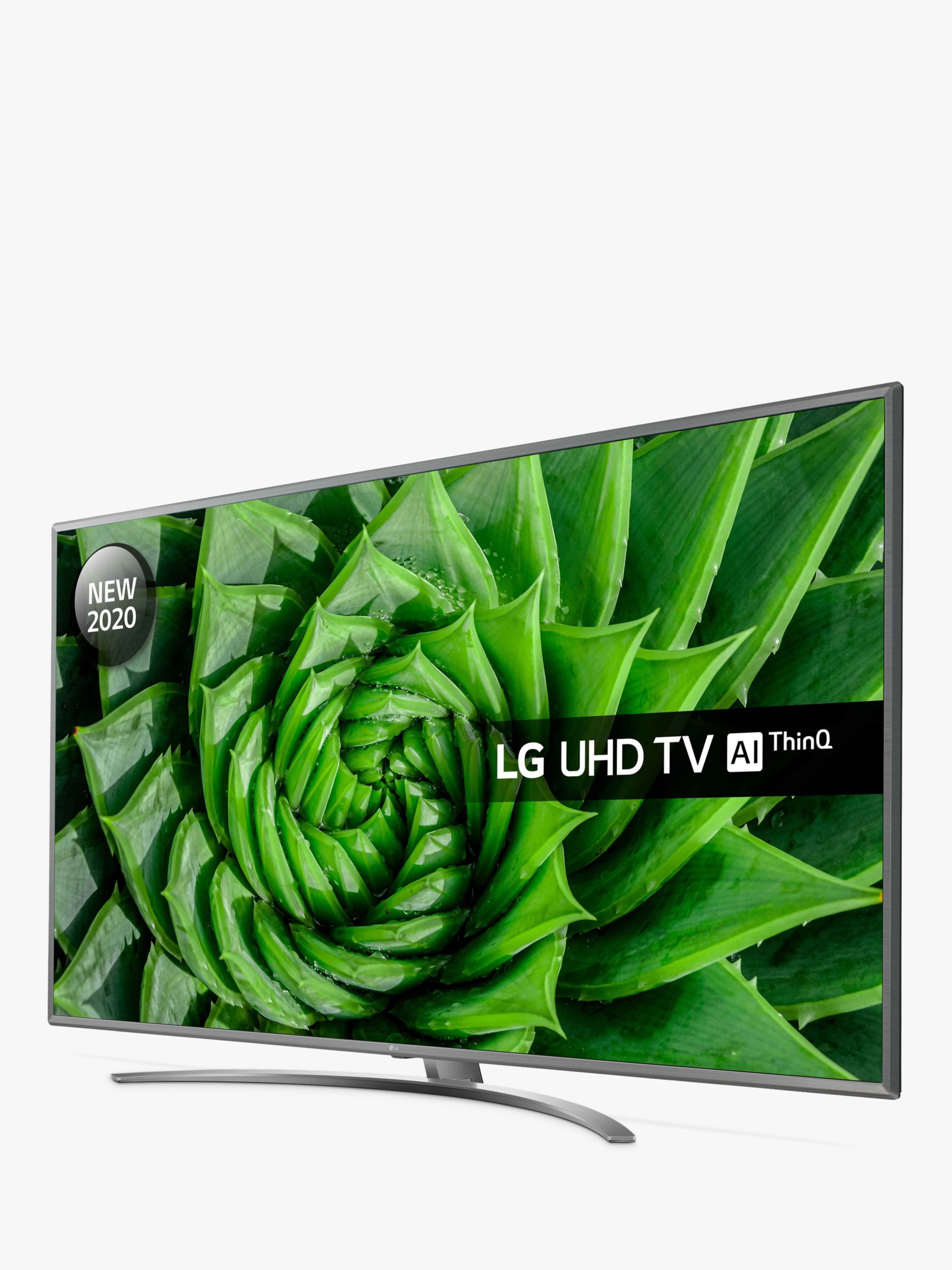 Lg 75unlb Led Hdr 4k Ultra Hd Smart Tv 75 Inch With Freeview Hd Freesat Hd Crescent Stand Light Grey Pearl At John Lewis Partners