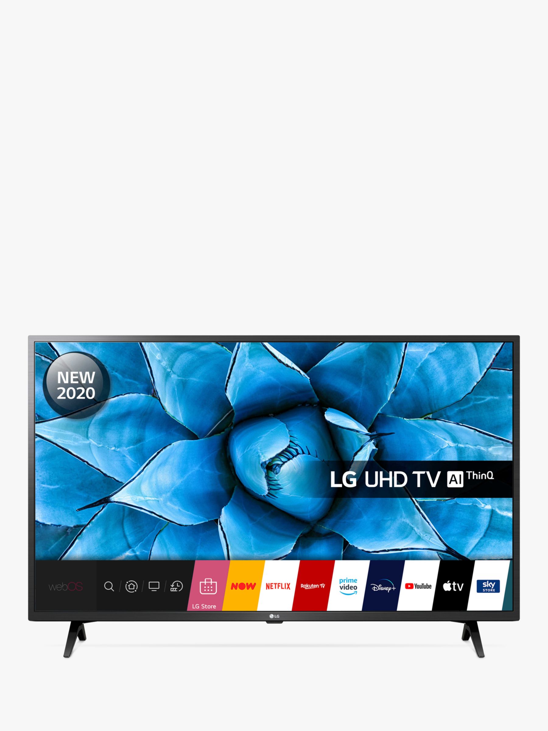 Lg 43un73006lc 2020 Led Hdr 4k Ultra Hd Smart Tv 43 Inch With Freeview Hd Freesat Hd Ceramic Black At John Lewis Partners