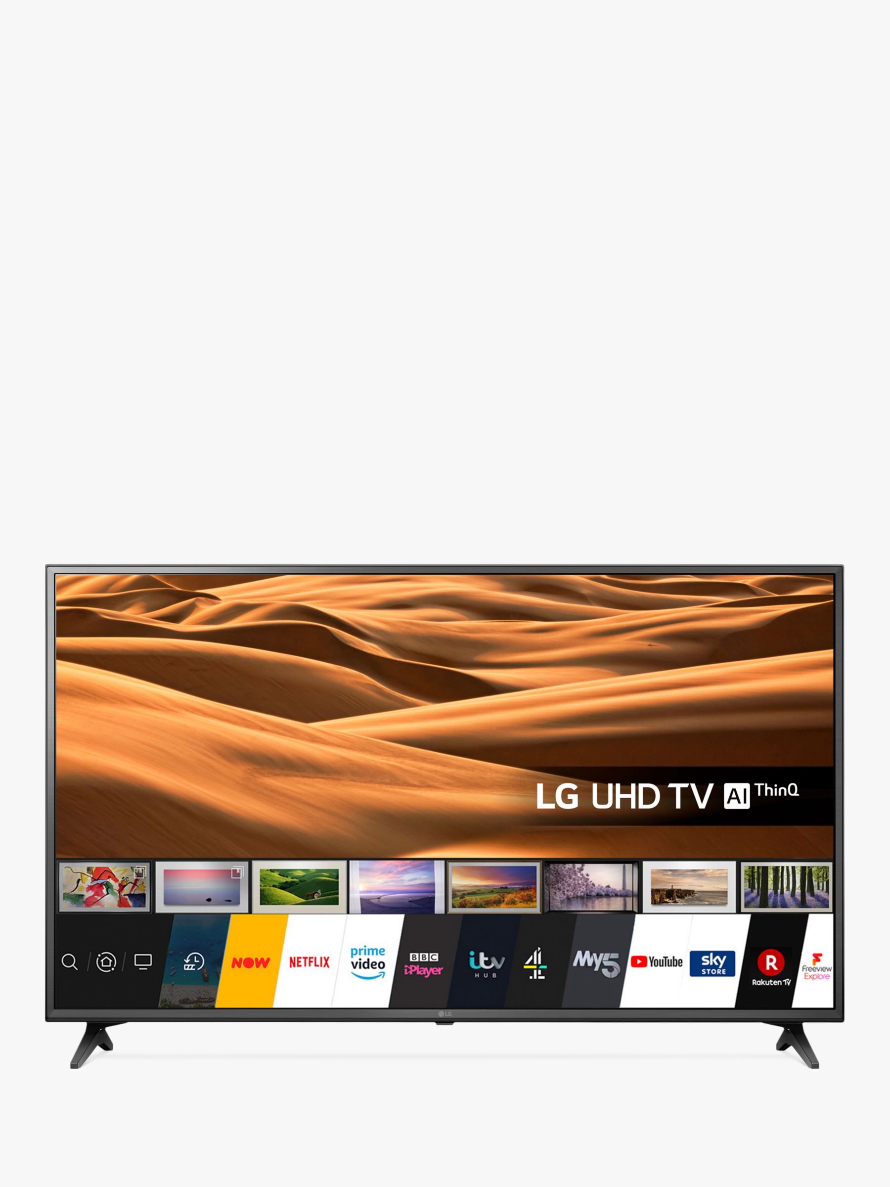 LG 55UM7050PLC (2020) LED HDR 4K Ultra HD Smart TV, 55 inch with Freeview Play/Freesat HD ...