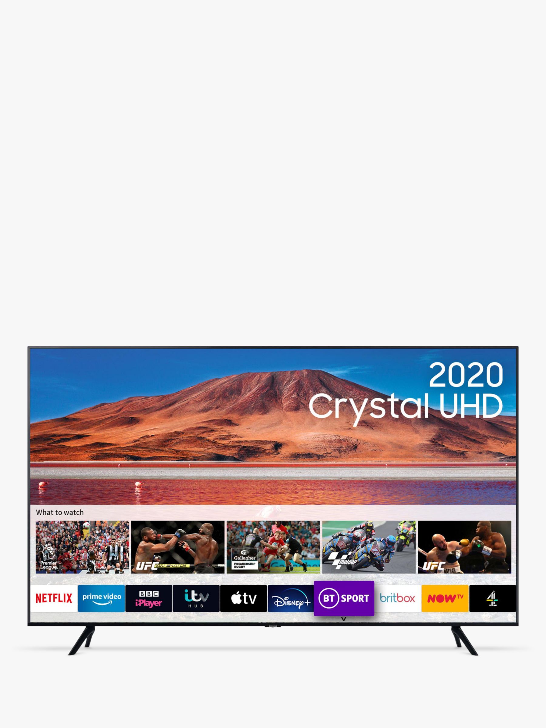 Samsung UE65TU7000 (2020) HDR 4K Ultra HD Smart TV, 65 inch with TVPlus, Black