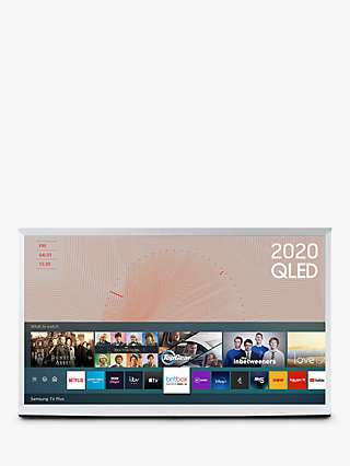 Samsung The Serif (2020) QLED HDR 4K Ultra HD Smart TV, 55 inch with TVPlus & Bouroullec Brothers Design