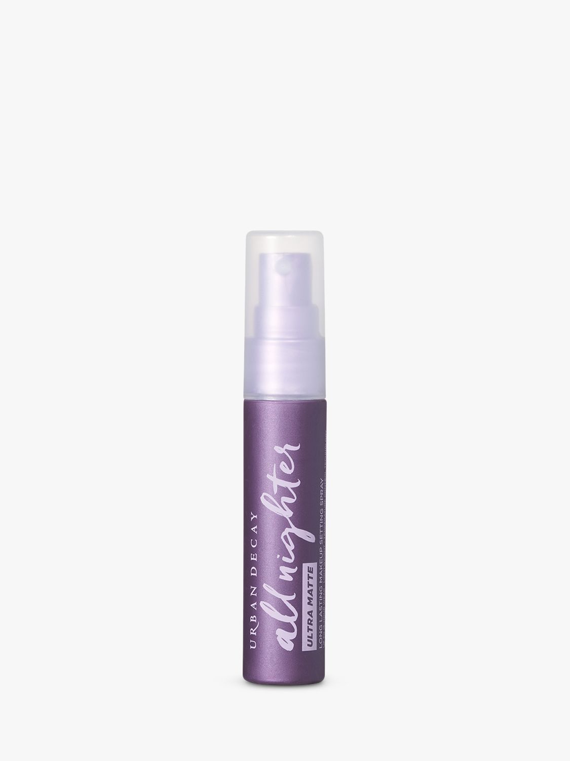 urban decay travel size all nighter ultra matte setting spray