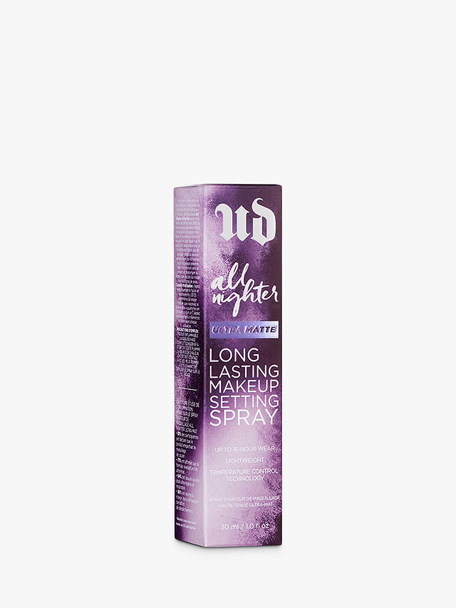 Urban Decay All Nighter Ultra Matte Makeup Setting Spray, Travel Size, 30ml 3