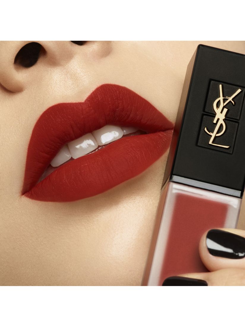 Yves Saint Laurent Tatouage Couture Velvet Cream Lipstick, 211 Chili Incitement 4