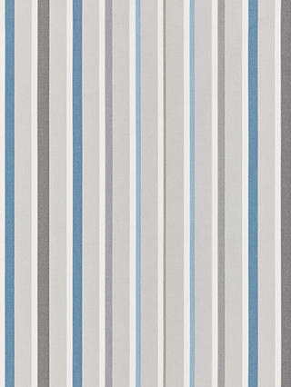 John Lewis & Partners Ombre Stripe PVC Tablecloth Fabric, Blue