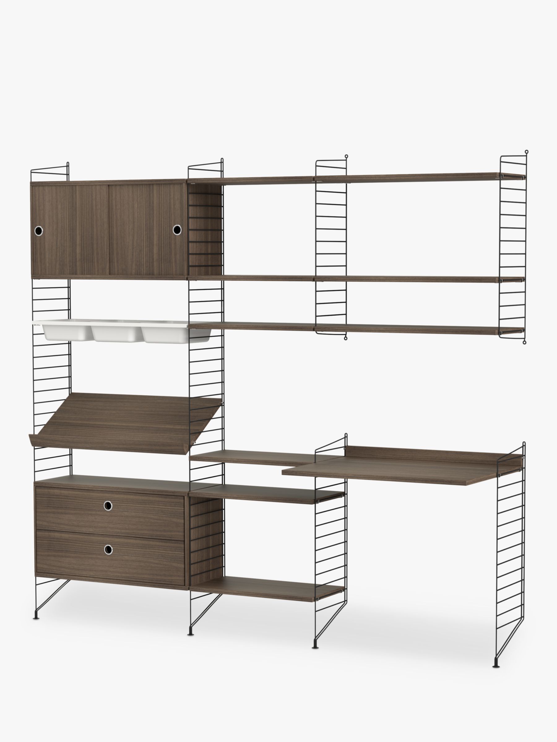 floor shelving unit